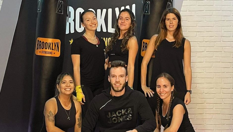 equipo contento por su pase a la final de los Fitboxing World Games
